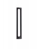 Minimalistyczny słupek ogrodowy uniwersalny LED aluminiowy kolor antracyt prostokąt IP65 LUNQUERA LE75103 Luces Exclusivas